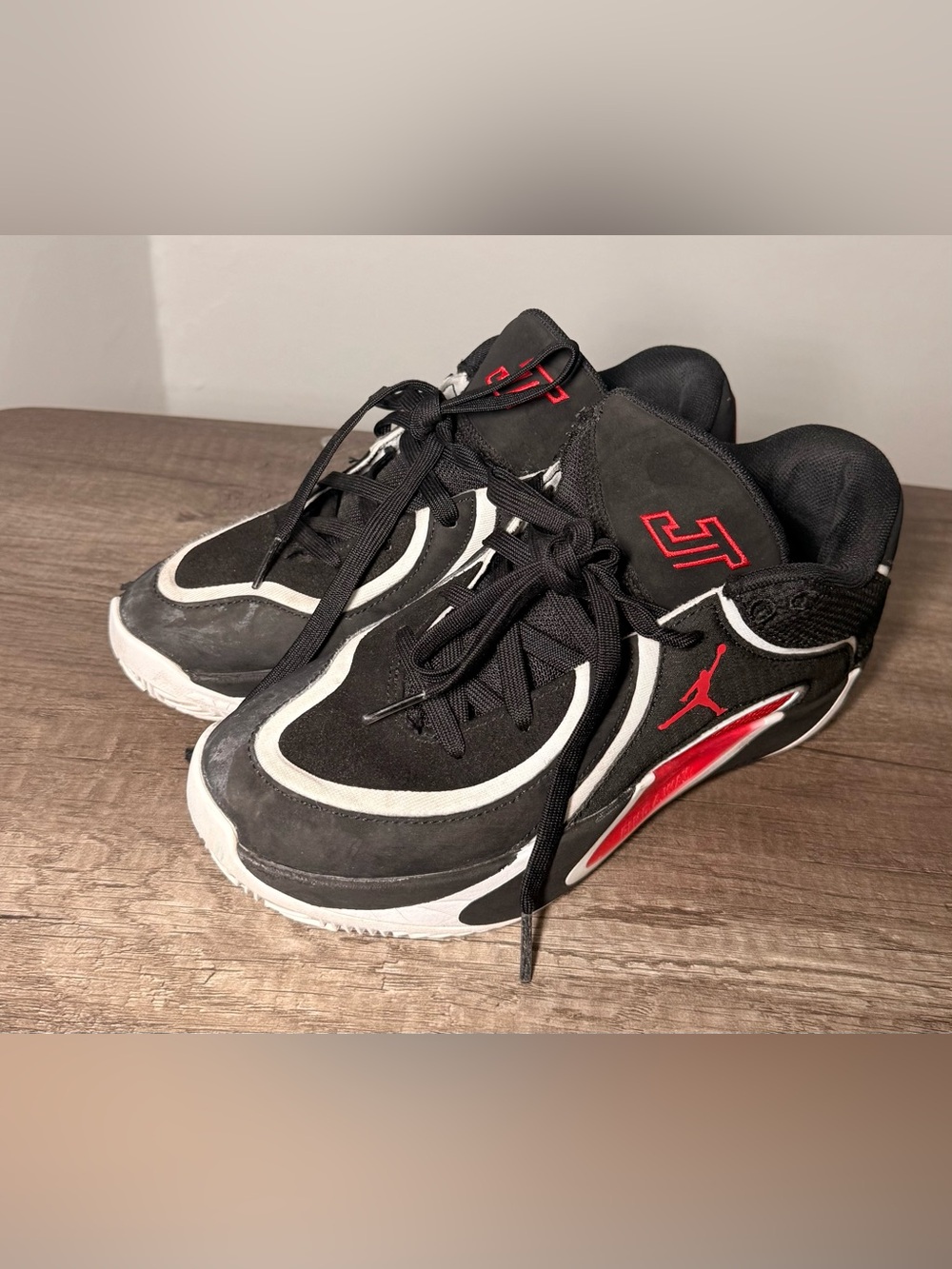 Jordan Tatum 4 GS 'Bloodline' Unisex adult Basketball Shoes HQ4611-001 size 6